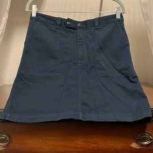 NWOT Land's End Women's Size 6 Navy Skort